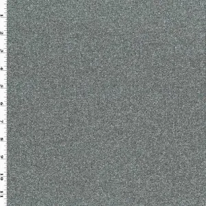 2 YD PC-Gray Texture Rib Knit Fabric