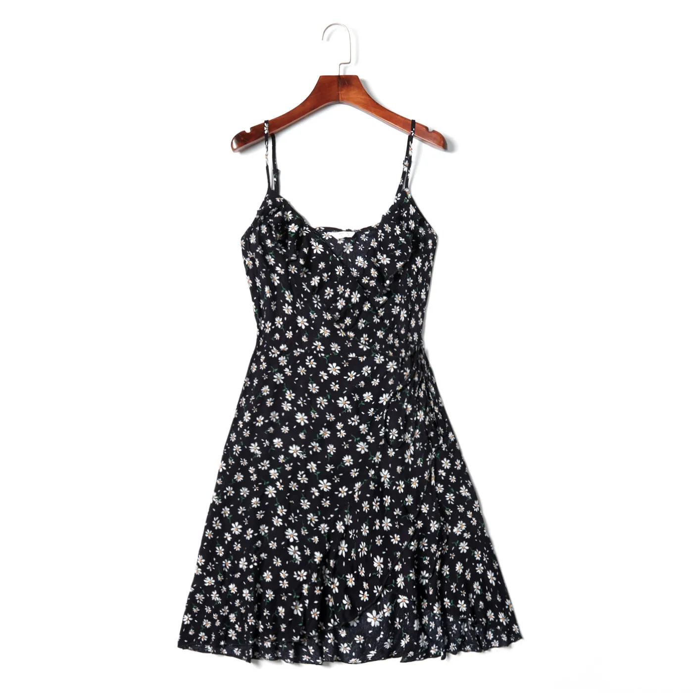 All Over Floral Print V Neck Cami Dress for Mom and Me