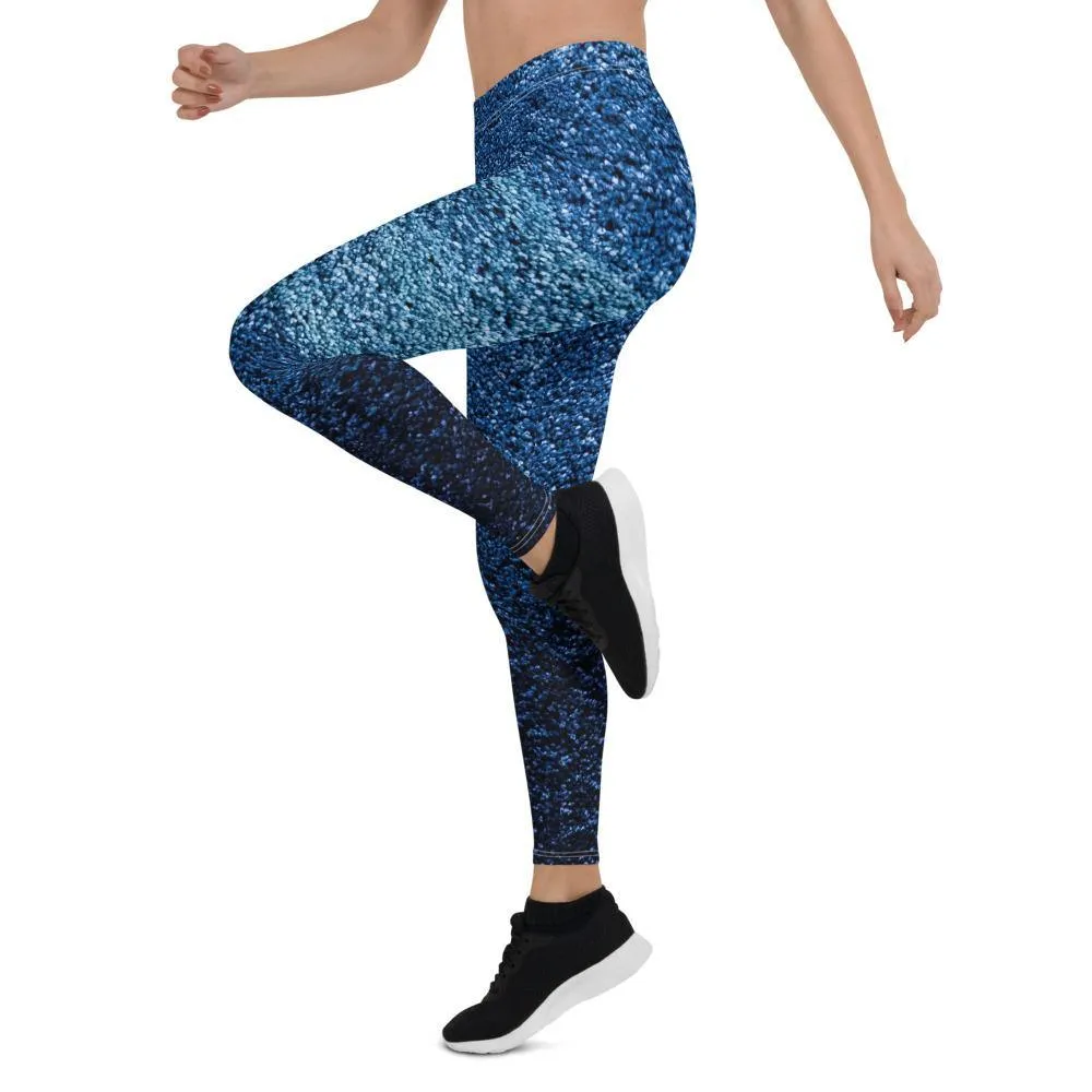 Azure Low Waist Leggings