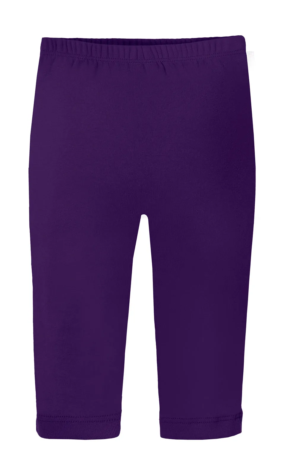 Baby Ruffle Butt Soft Cotton Leggings | Purple