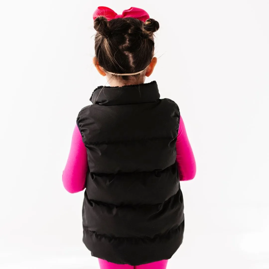 Bamboo Lined Puffer Vest