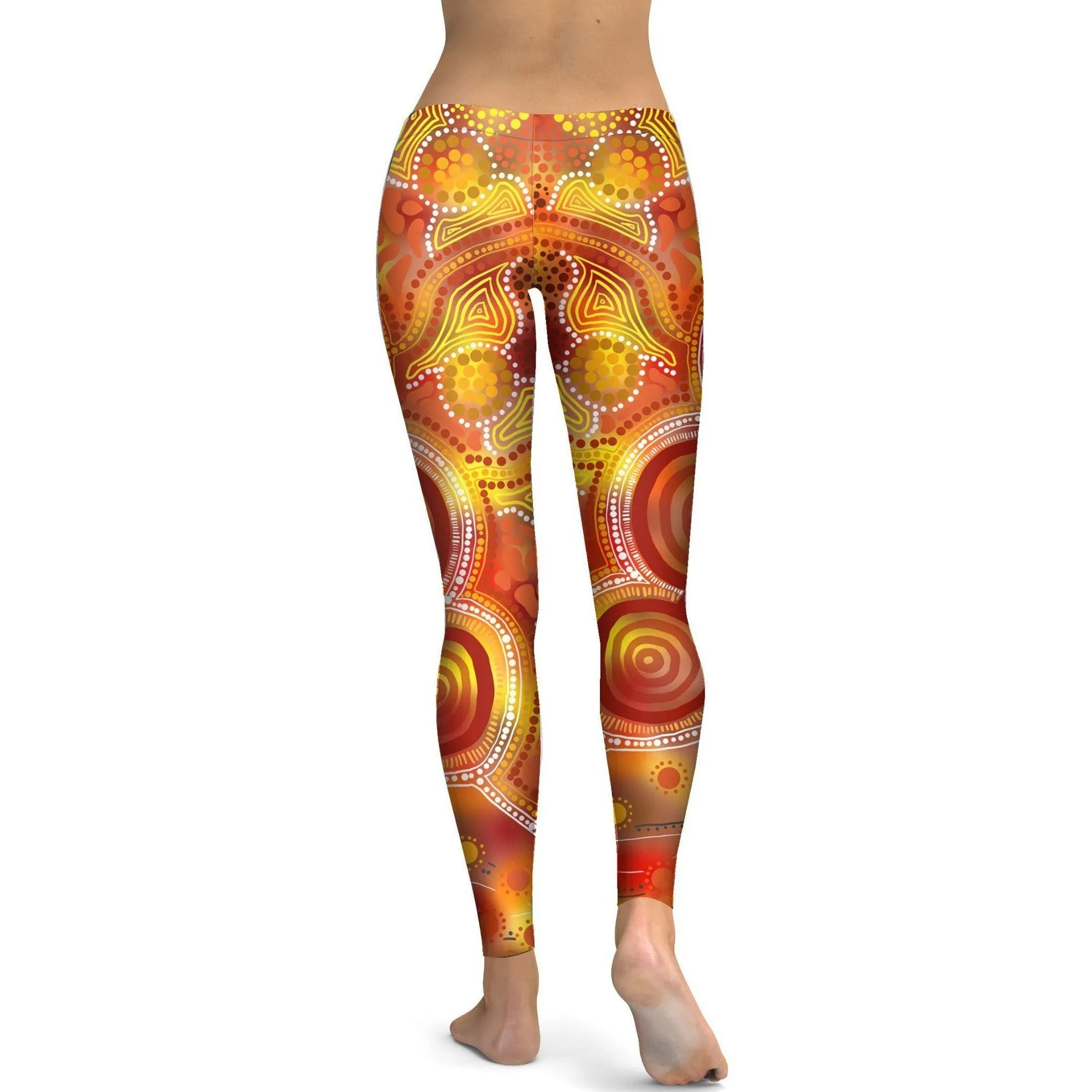 Burning Land Leggings