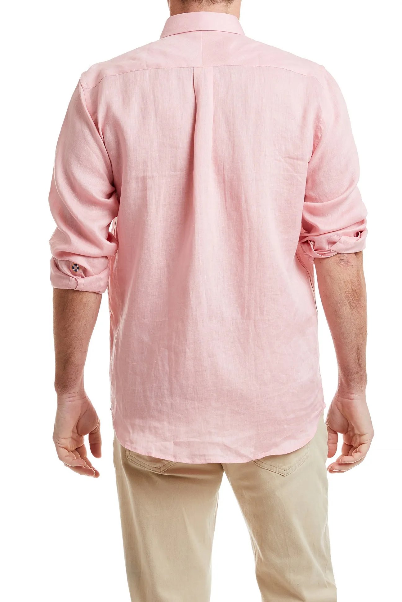 Chase Shirt Linen Pink