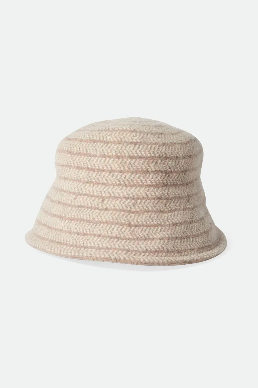 Clearview Bucket Beanie - Dove/Beige Marl