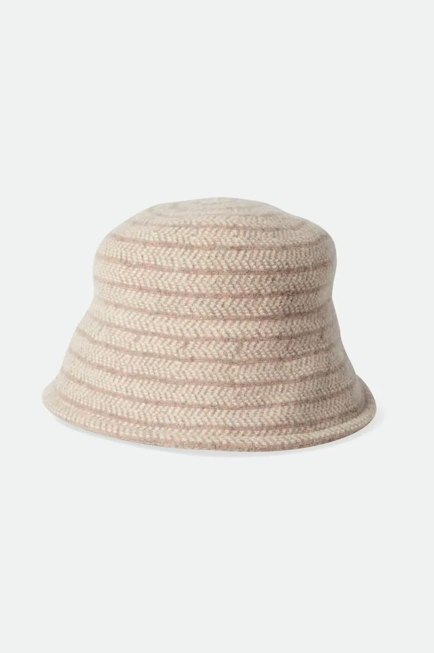 Clearview Bucket Beanie - Dove/Beige Marl