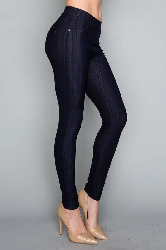 Denim Leggings