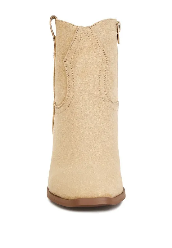 Elettra Ankle Length Cowboy Boots