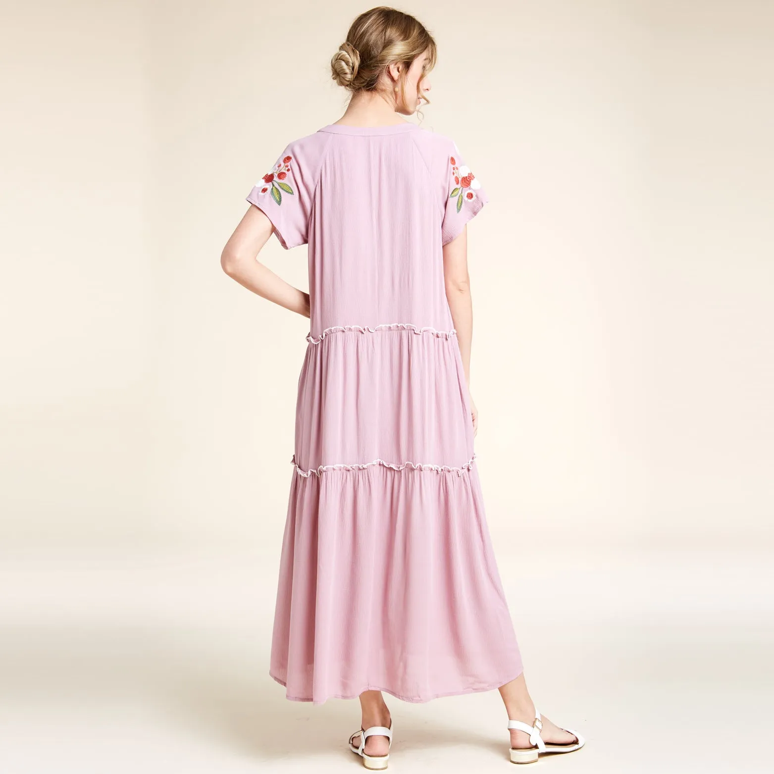 Embroidery Weekend Getaway Dress