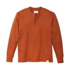 Filson Men's Waffle Knit Henley - Rust