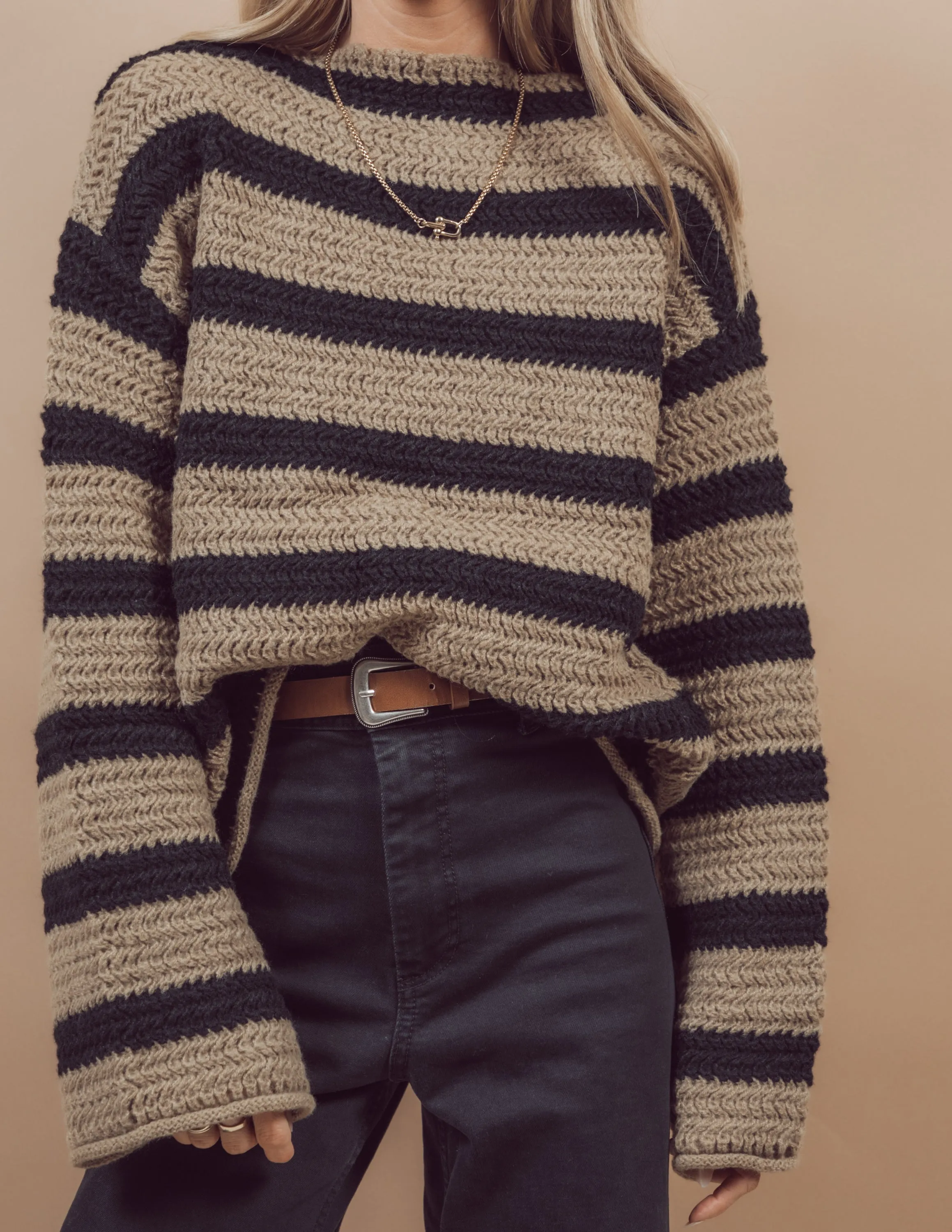 Giselle Striped Sweater