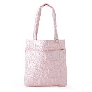 Hello Kitty "Fluffy Winter" Puffer Tote Bag