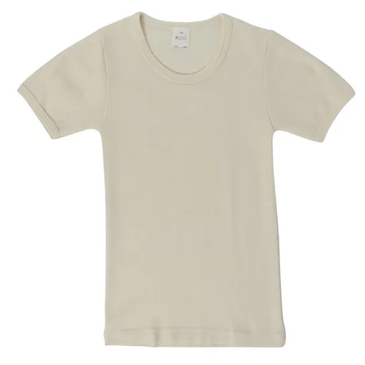 Hocosa Child Short Sleeve Shirt, Wool/Silk