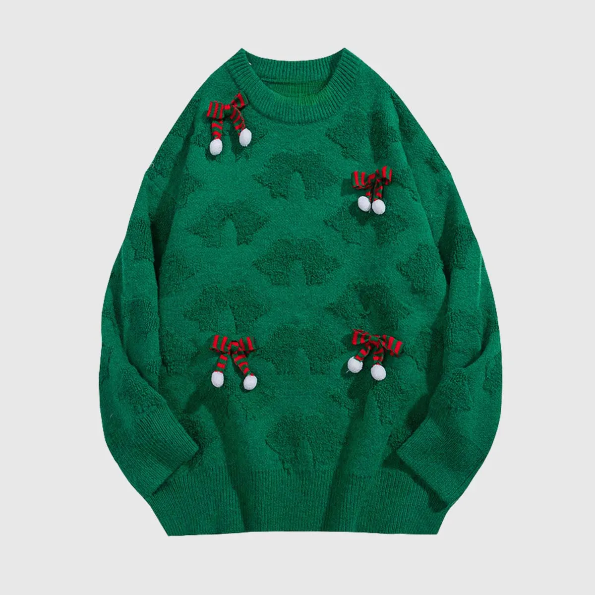 Holiday Bow Knit Sweater