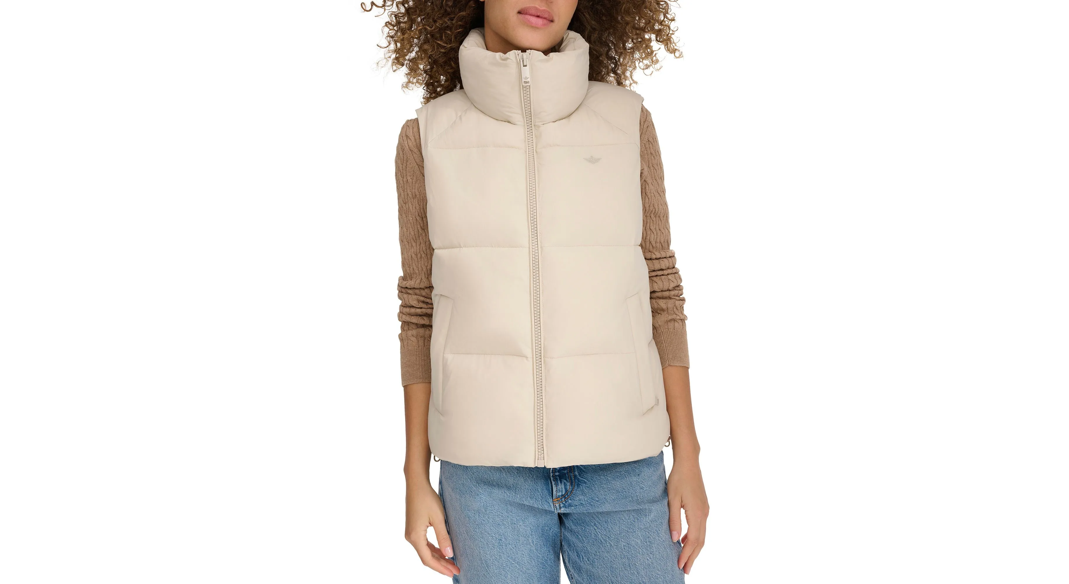 Hooded Matte Bubble Puffer Vest