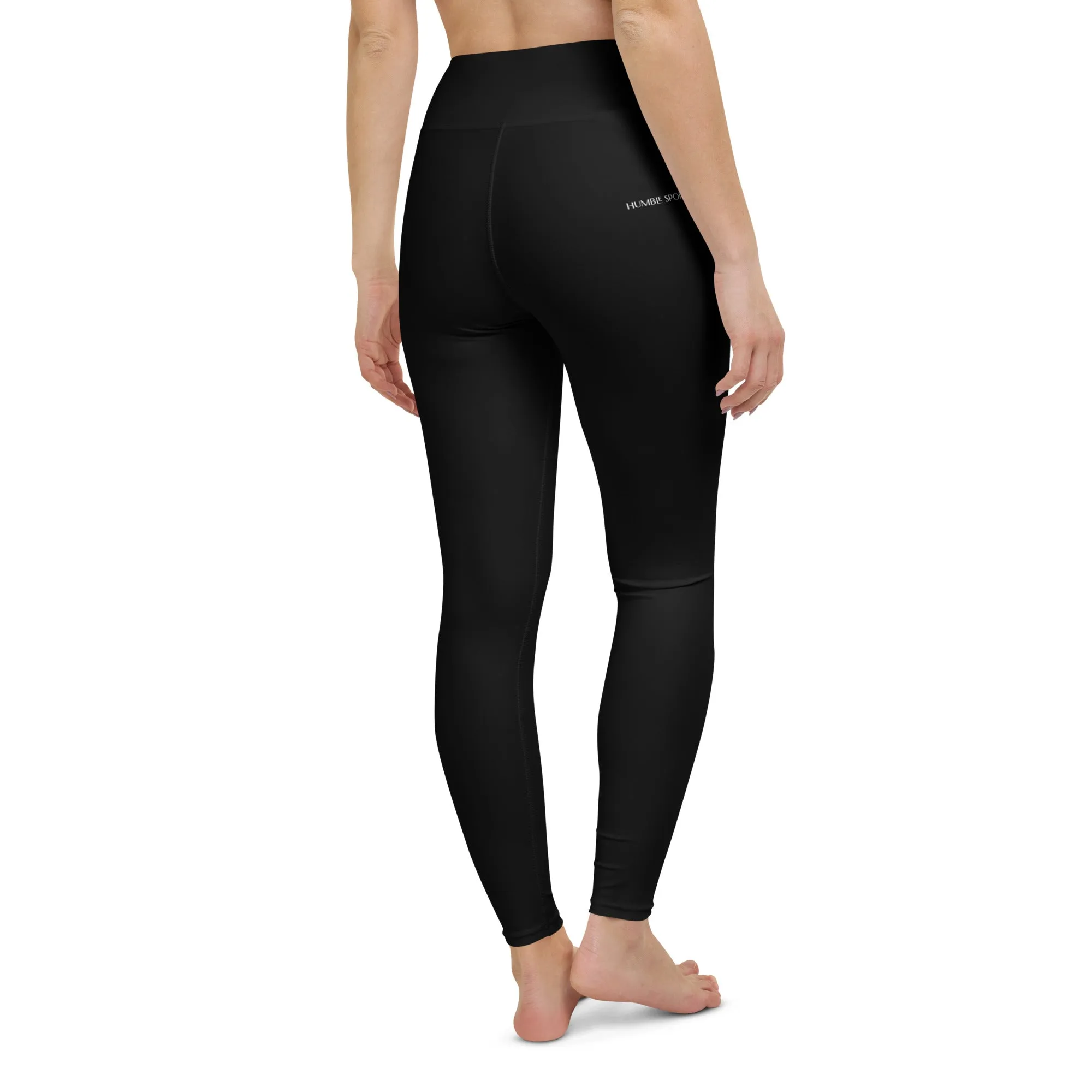 Humble Sportswear™ Black High Waist Leggings