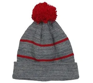 Knit Beanie with Fleece Lining