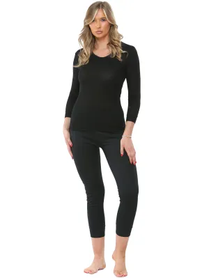 Kruze | Womens Long Sleeve Thermal Set