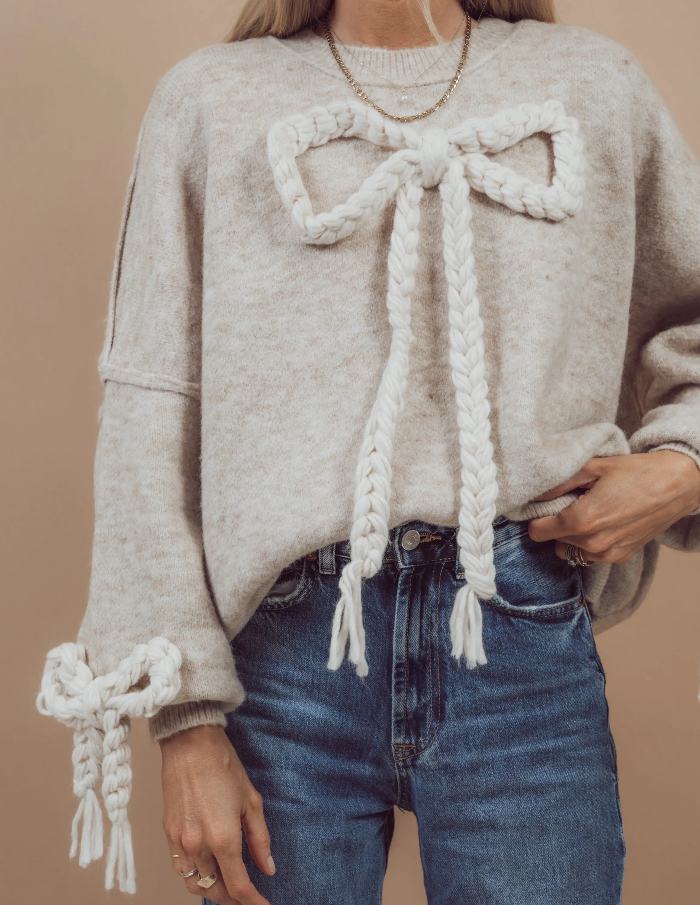 LuLu Bow Sweater