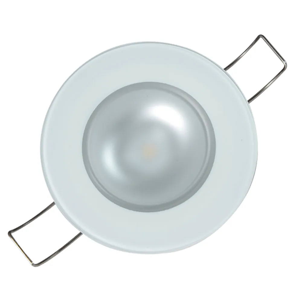 Lumitec Mirage Down Light Warm White Glass Finish