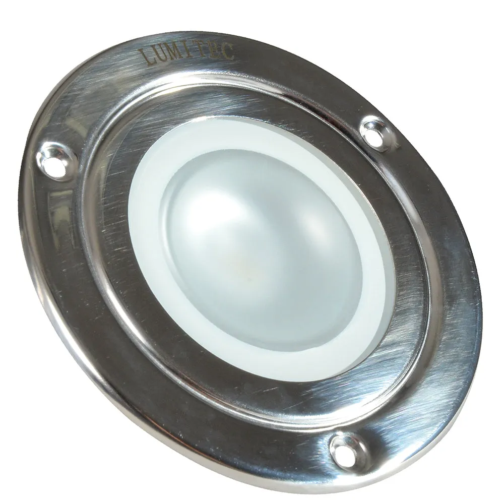 Lumitec Shadow - Flush Mount Down Light - Polished SS Finish - Warm White Dimming