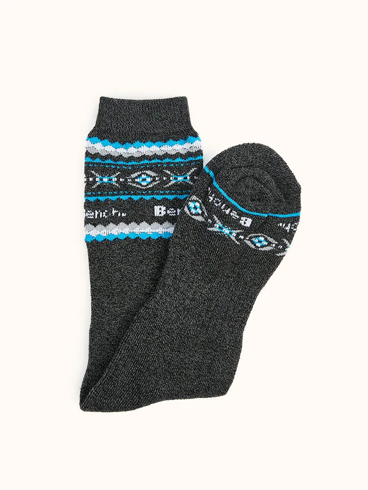 Men's Full Cushion Thermal Crew Socks (2 Pairs) - Teal