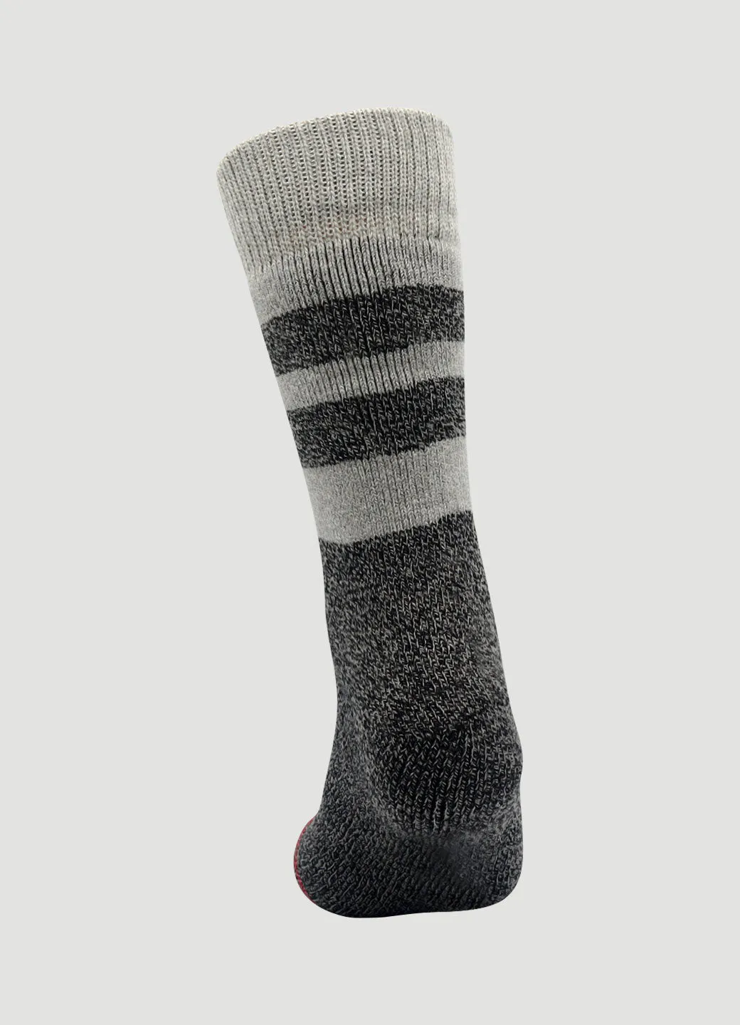 Men's Striped Trim Ultimate Thermal Crew Socks