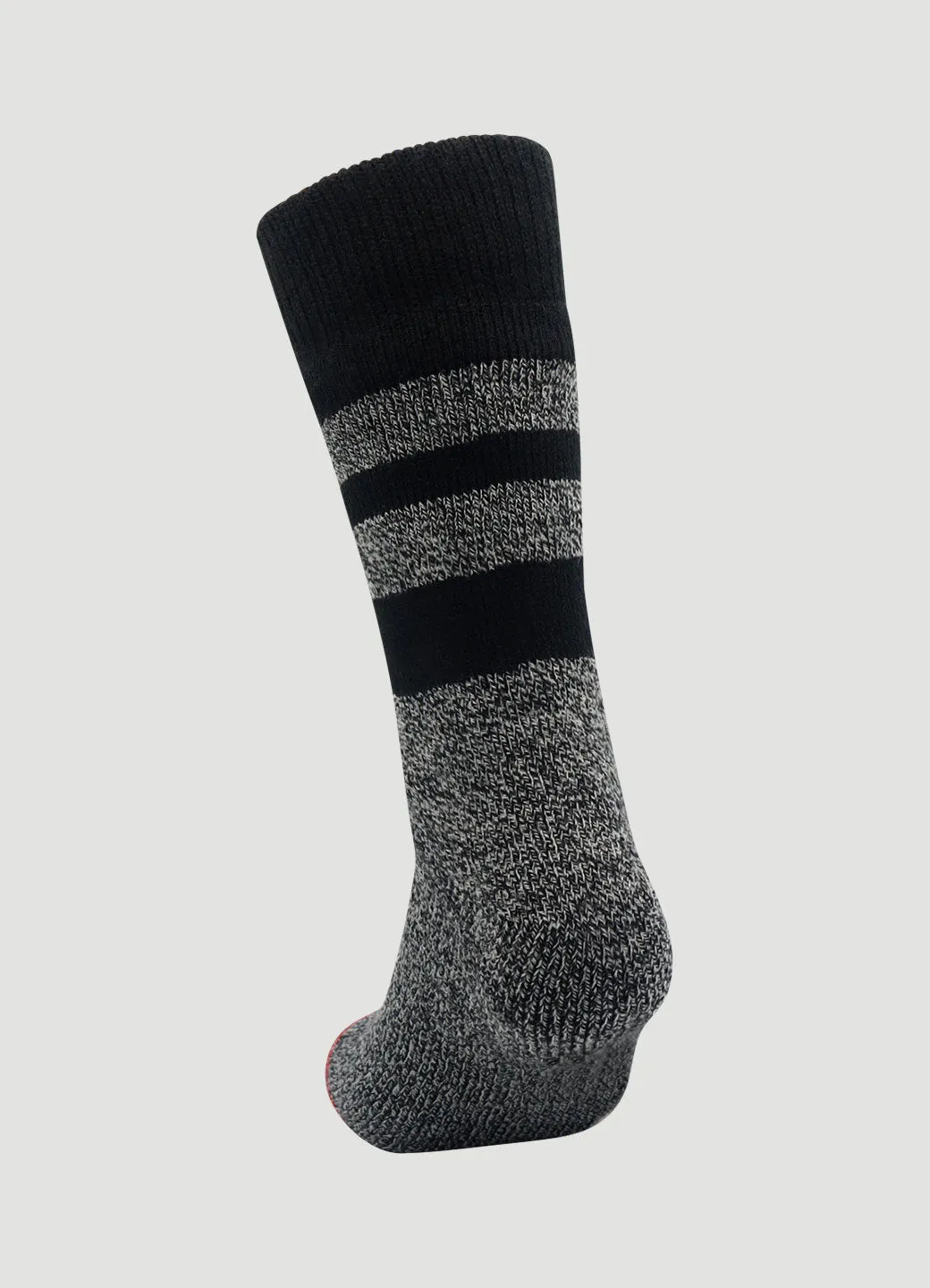 Men's Striped Trim Ultimate Thermal Crew Socks