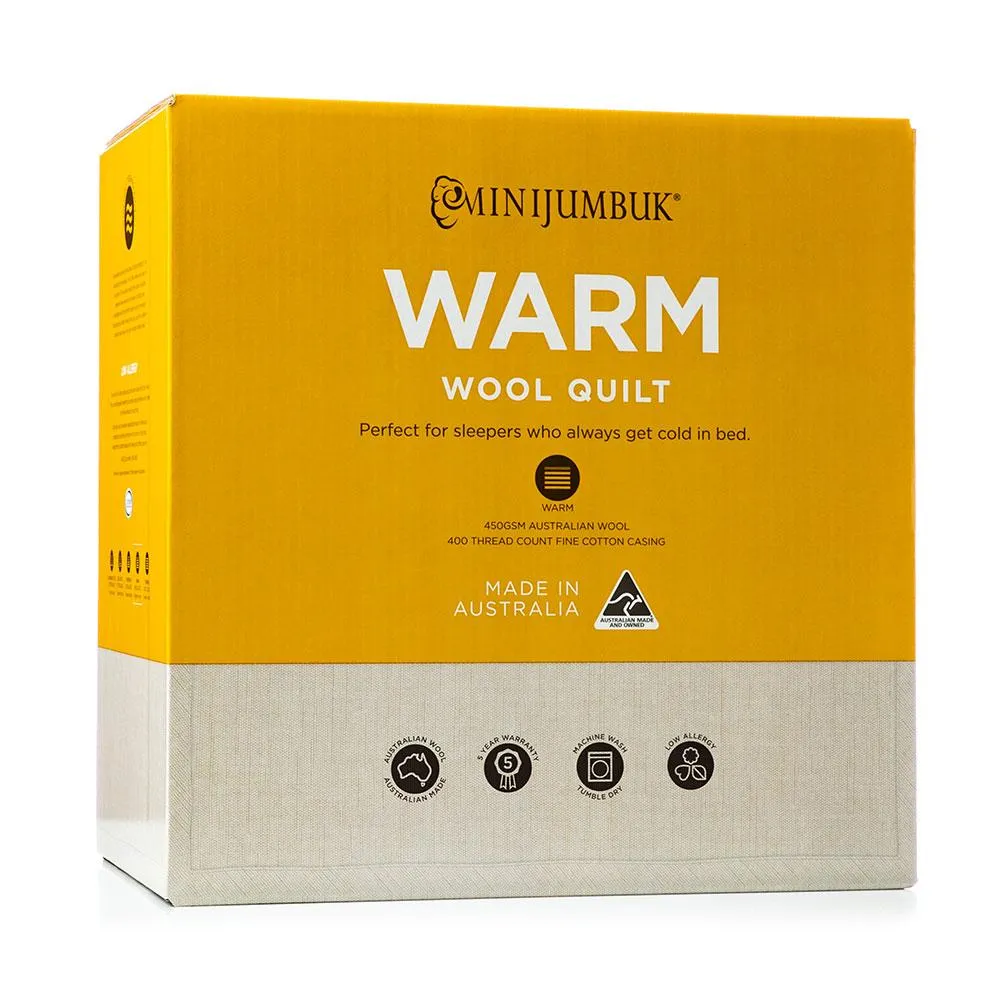 MiniJumbuk Warm Quilt - Double