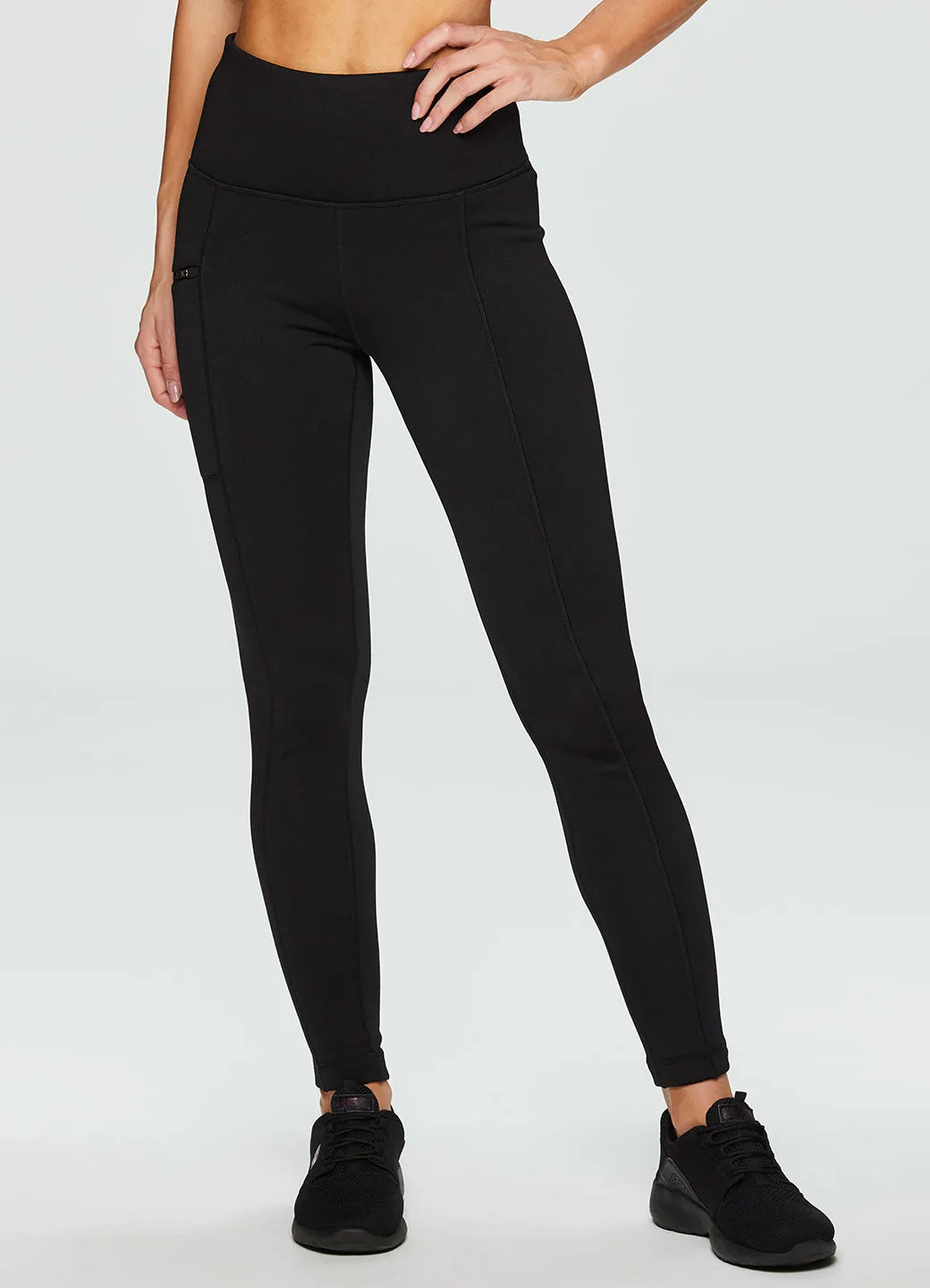 Mogul Zip Pocket Fleece Lined Legging