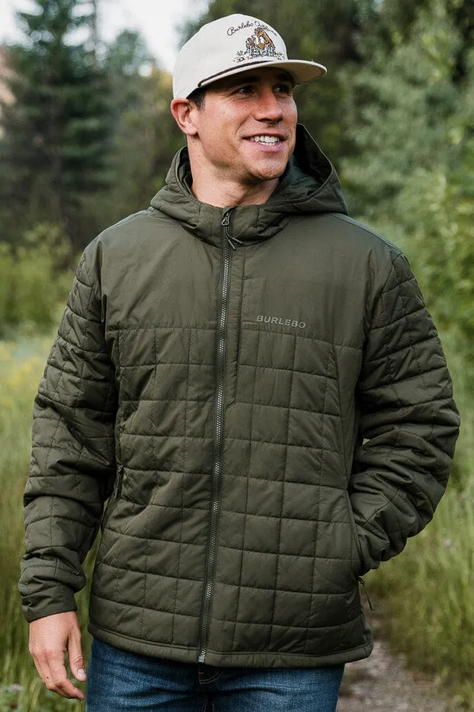 Puffer Jacket - Mallard Green (Oversized)