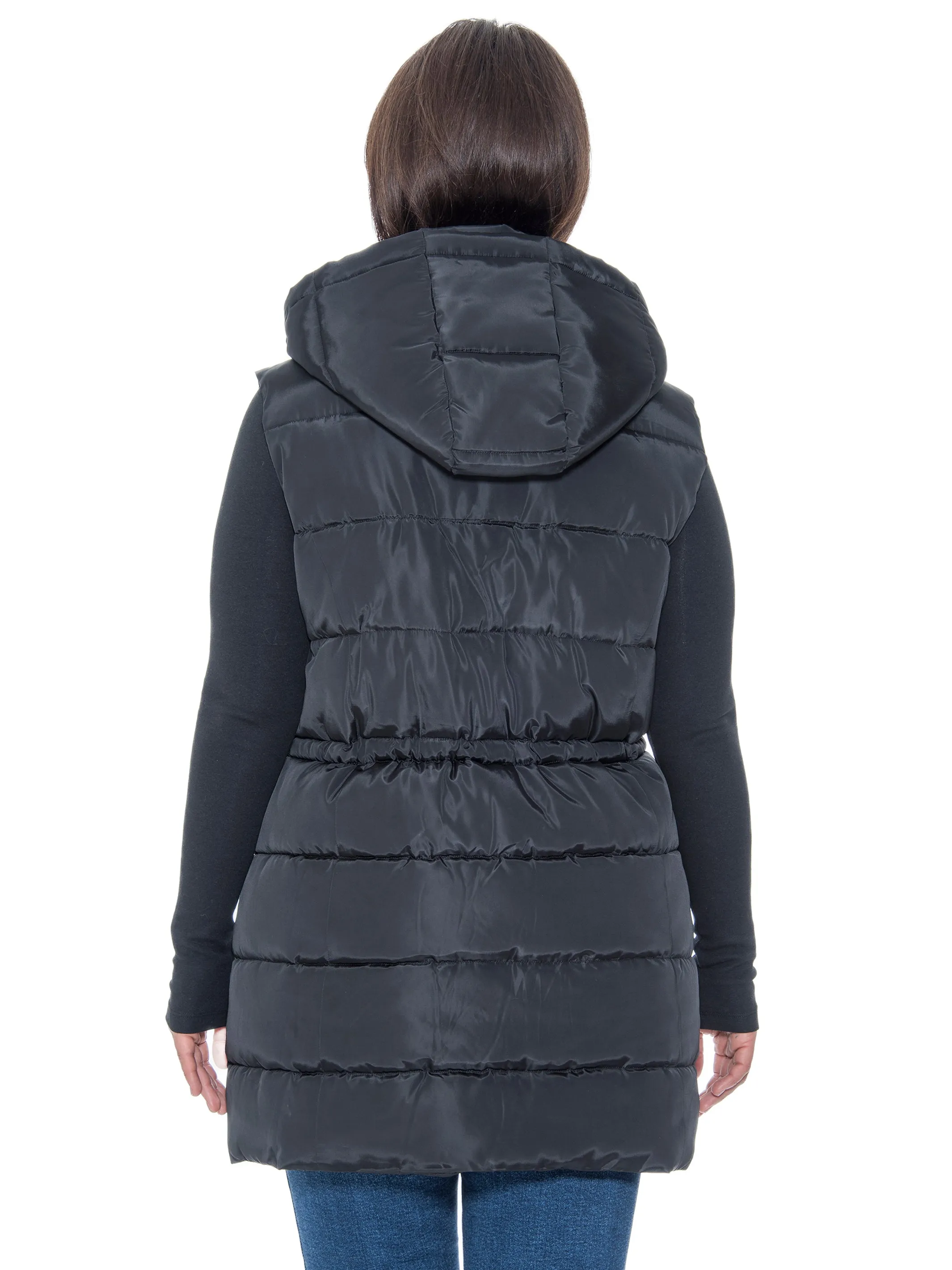 Sebby Collection Plus Size Puffer Vest