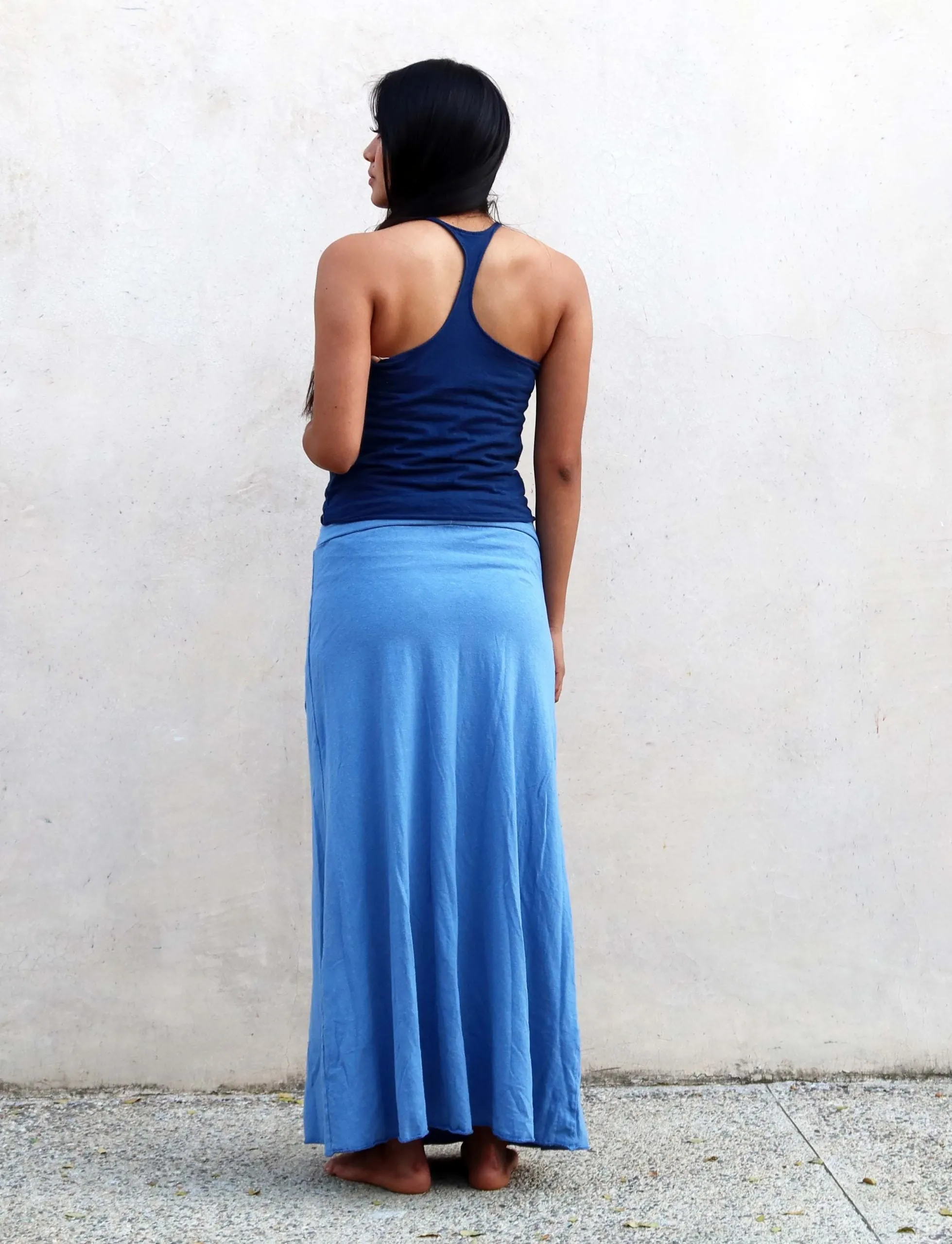 Secret Pocket Simplicity Long Skirt