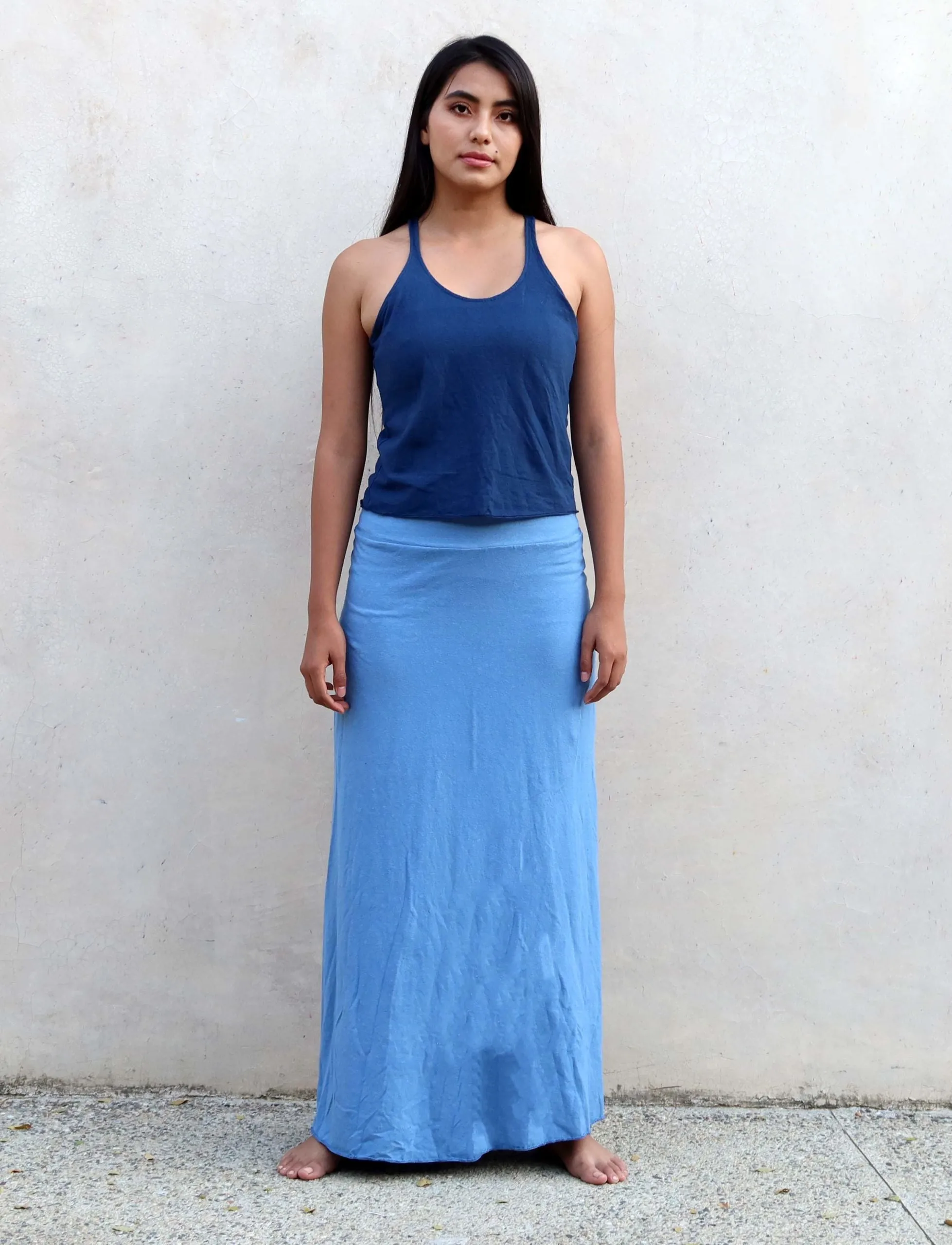 Secret Pocket Simplicity Long Skirt