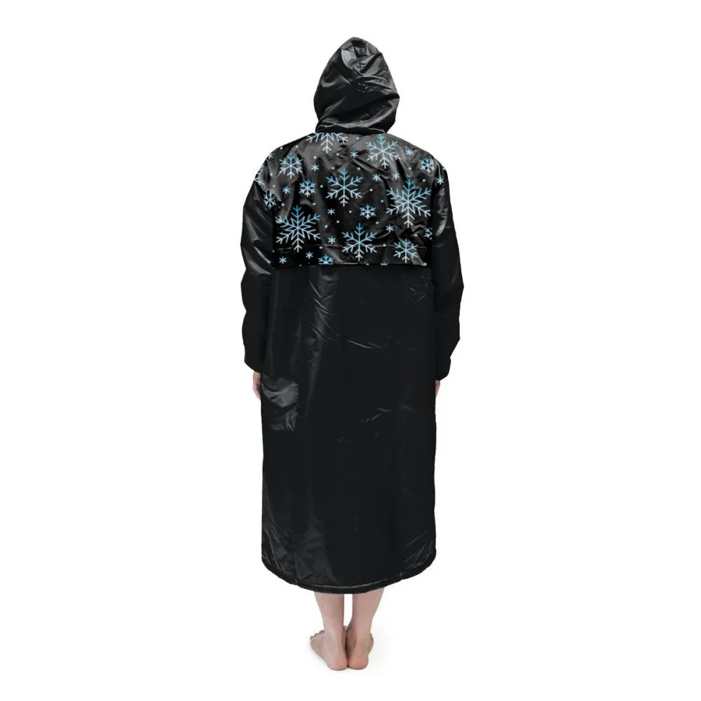 Snow flakes Swim Parka