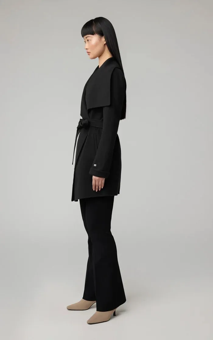 SOIA&KYO BRIDGETTE-N - Straight-Fit Double-Face Wool Coat