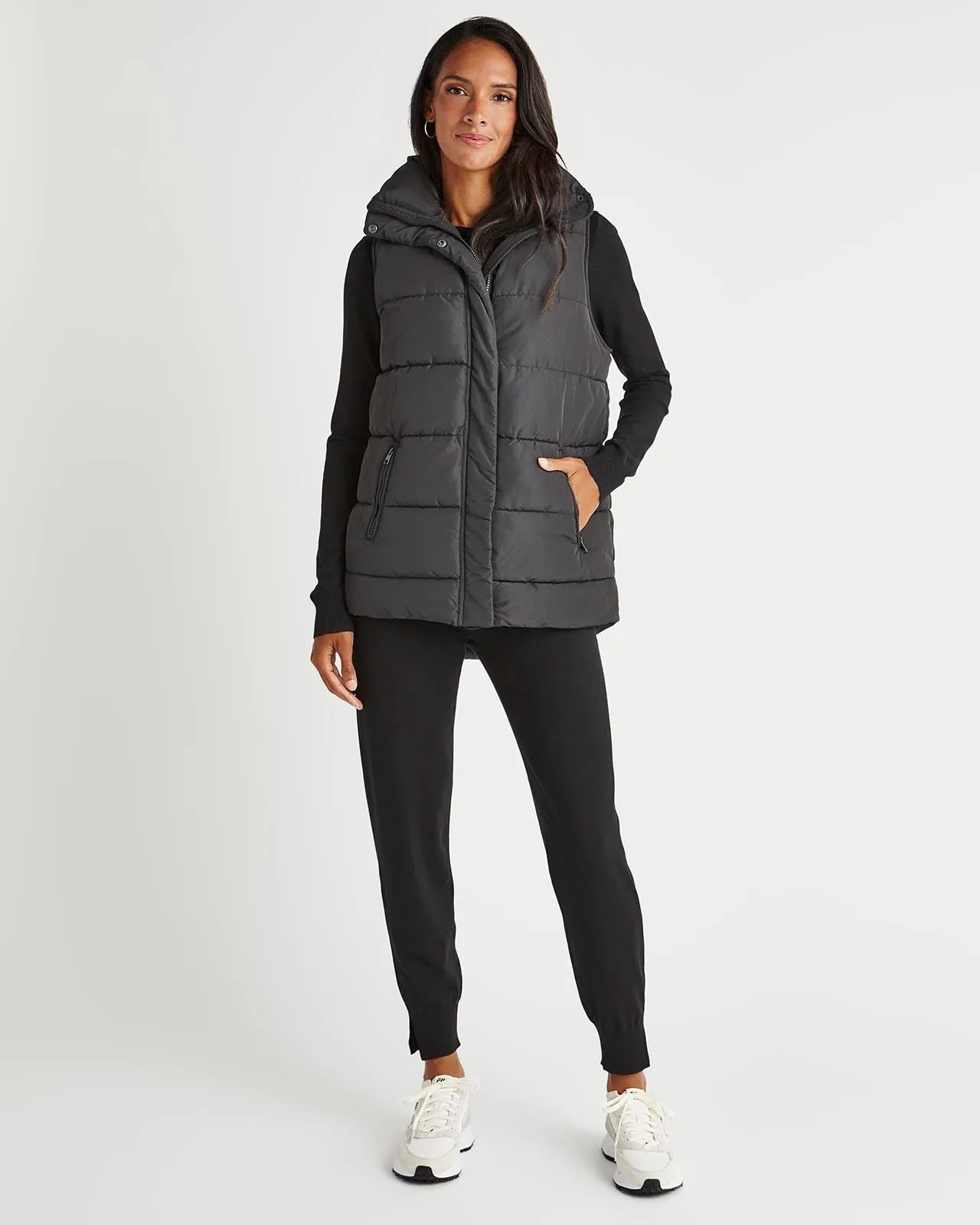 Splendid x Cella Jane Puffer Vest