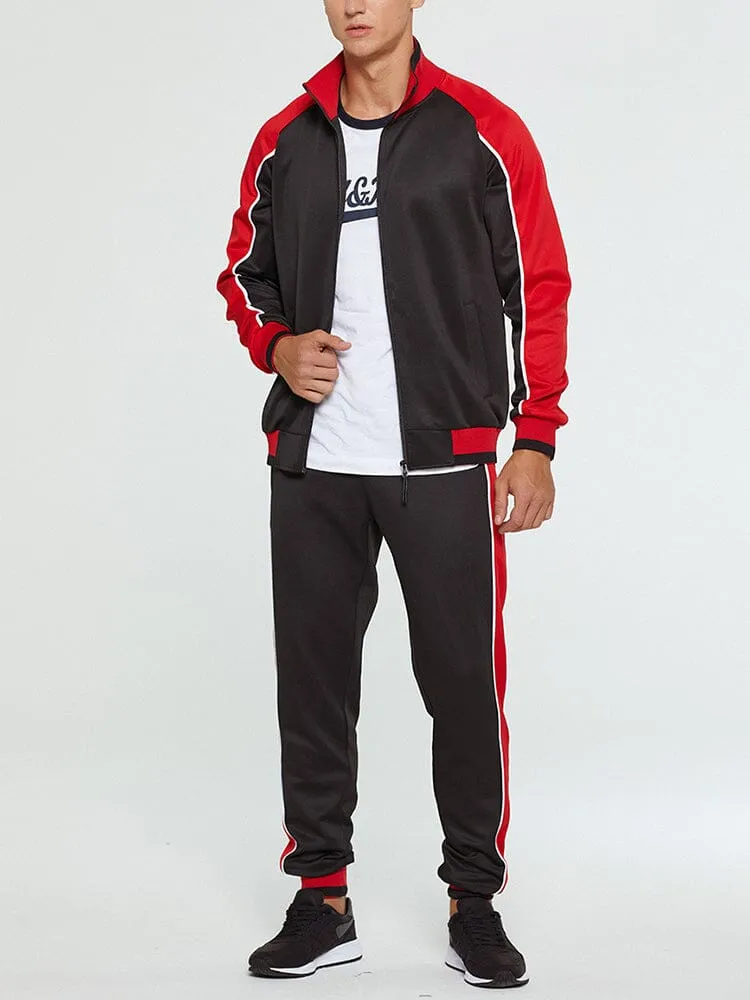 Sports Tops Sweatpants Set