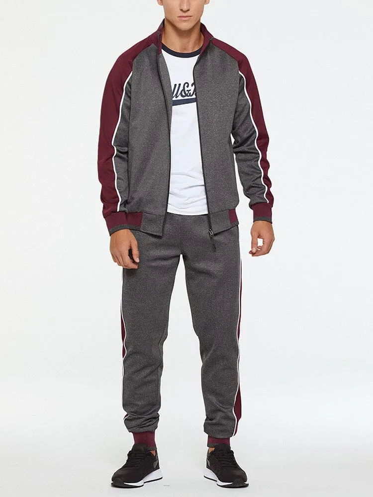 Sports Tops Sweatpants Set