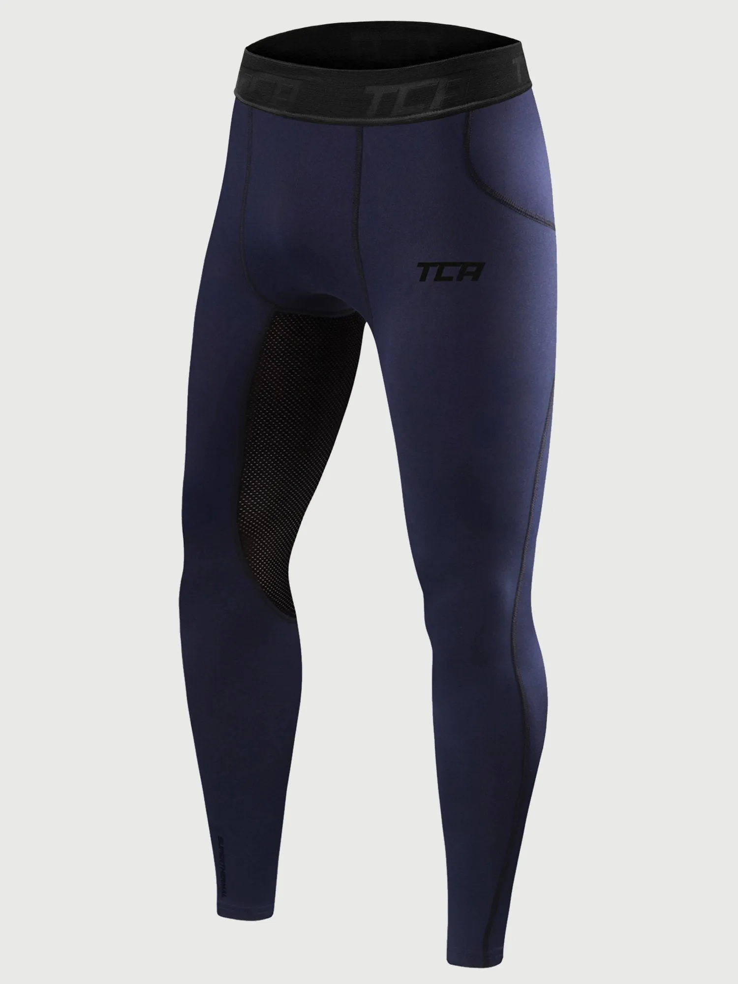 SuperThermal Compression Base Layer Tights For Men With Brushed Inner Fabric