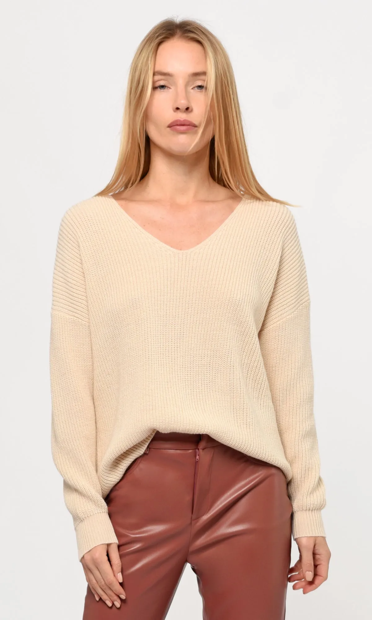 Thali V Neck Sweater