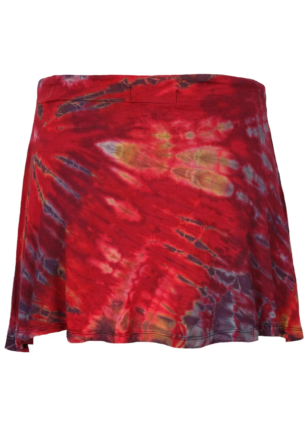 Tie Dye Skirt with Tie-up