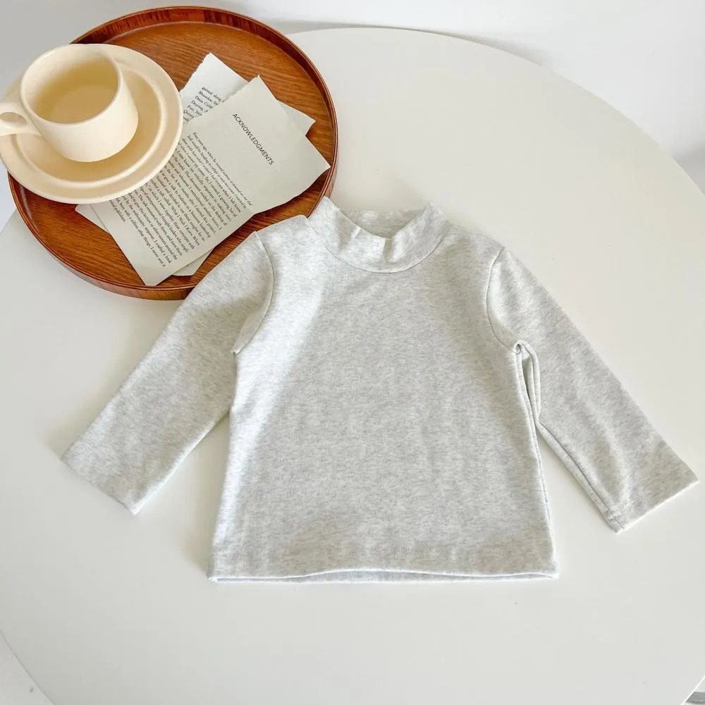 Unisex Newborn Baby Solid Spring Autumn Top Babywear Wholesale