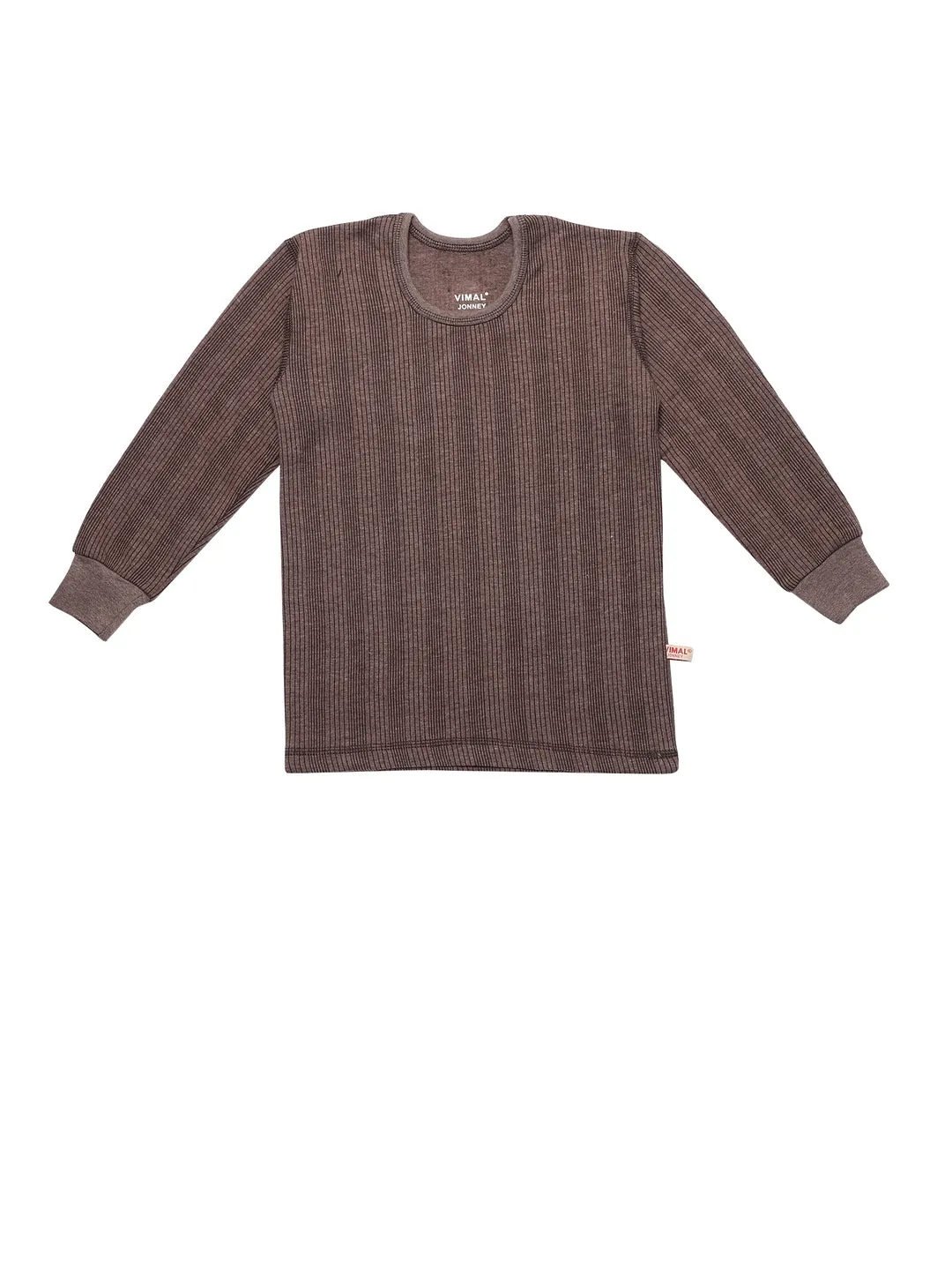 Vimal Jonney Kids Brown Thermal Top