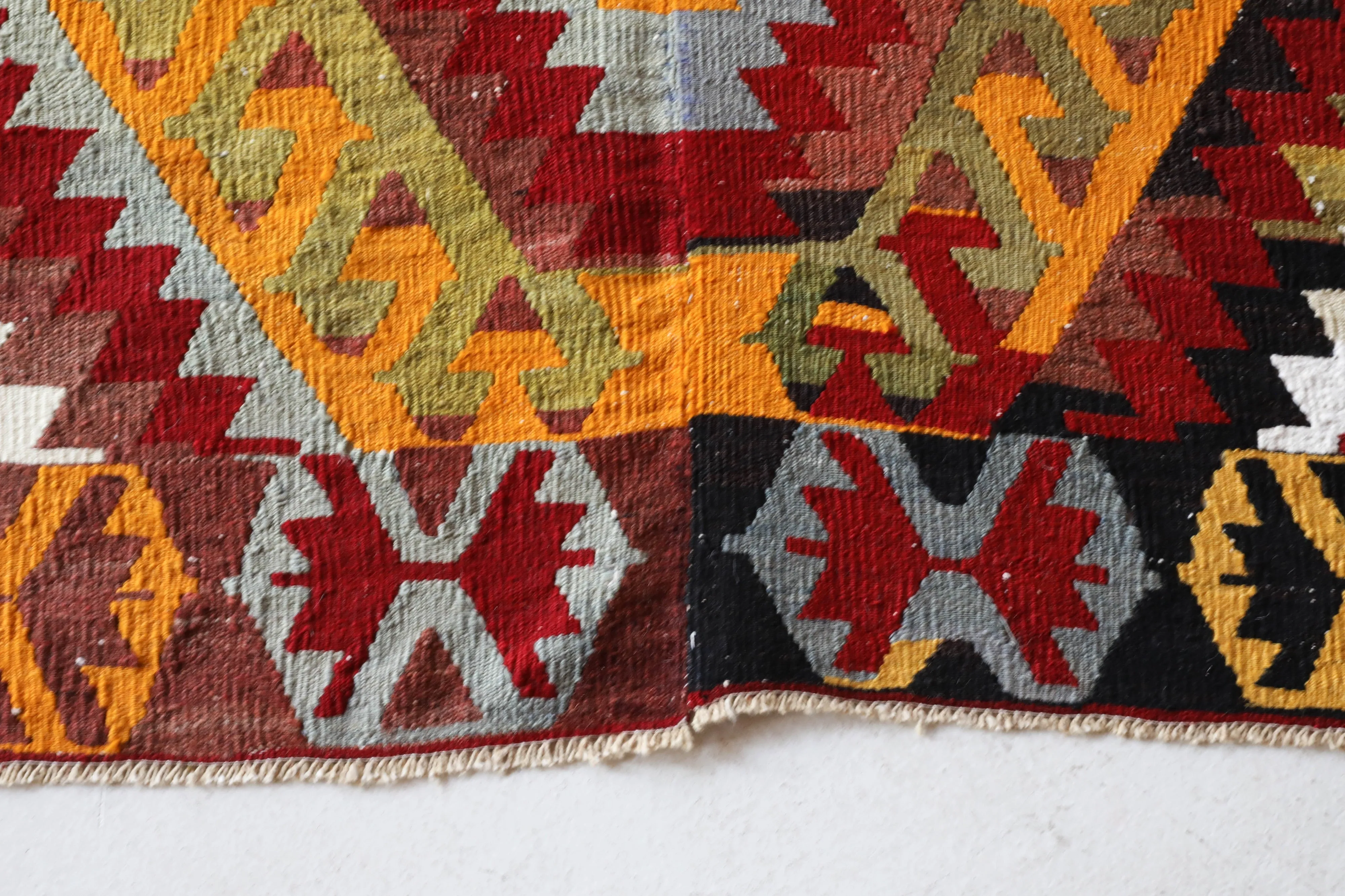 Vintage Toros Kilim Rug 5'3x11'4"