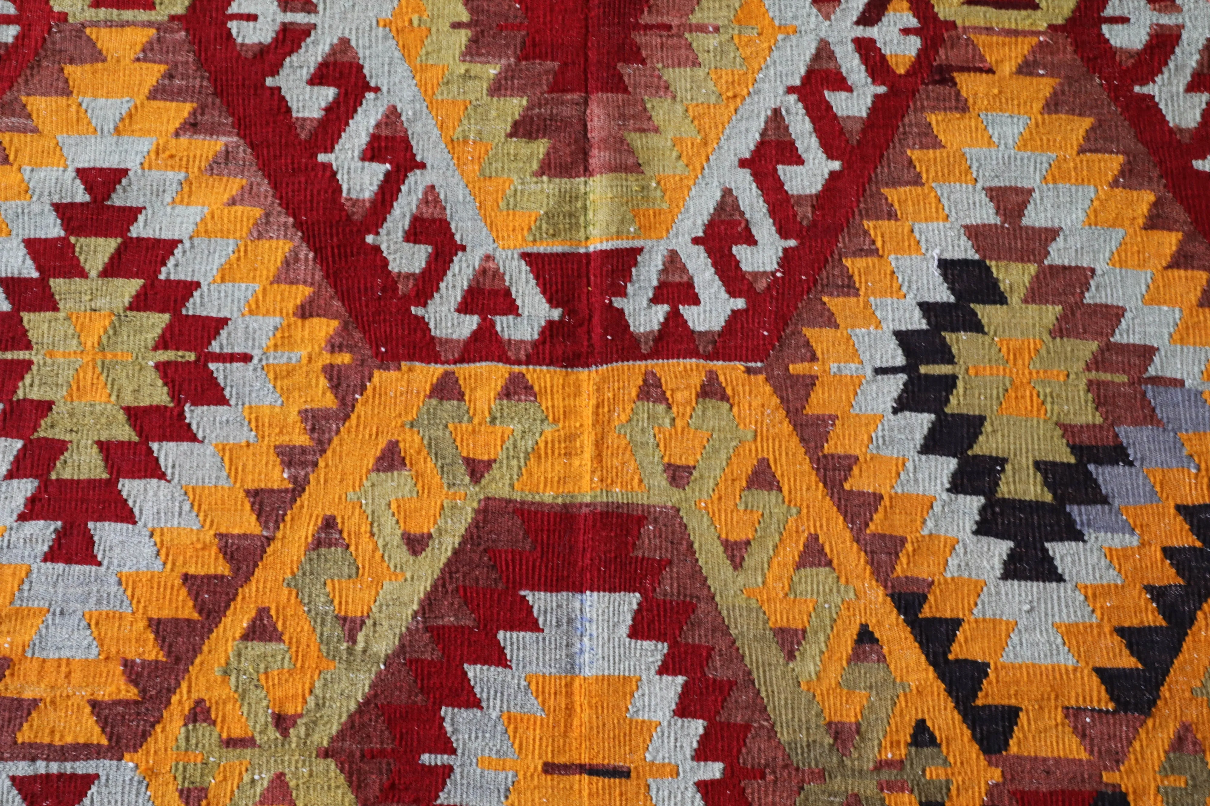 Vintage Toros Kilim Rug 5'3x11'4"