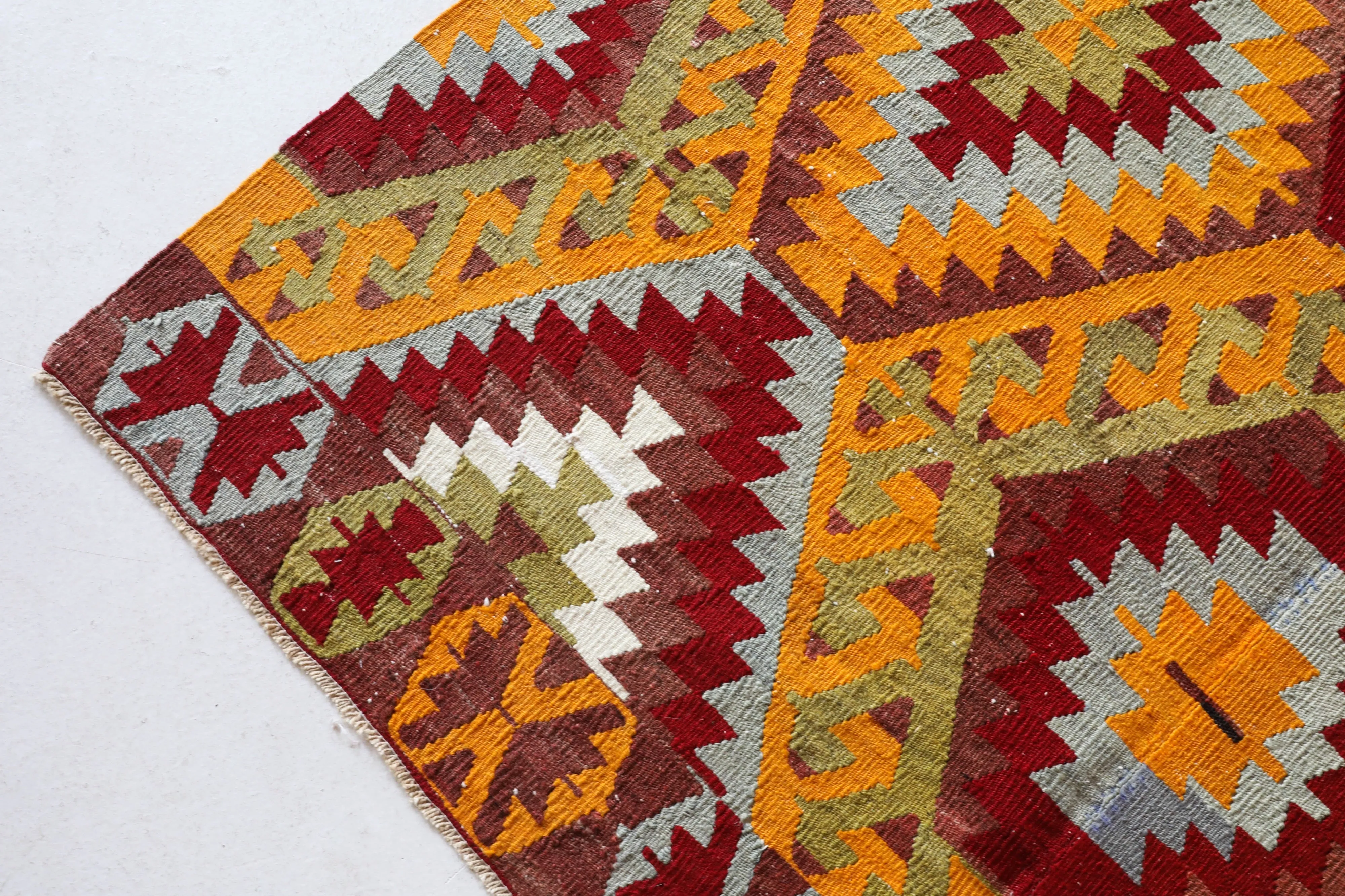 Vintage Toros Kilim Rug 5'3x11'4"