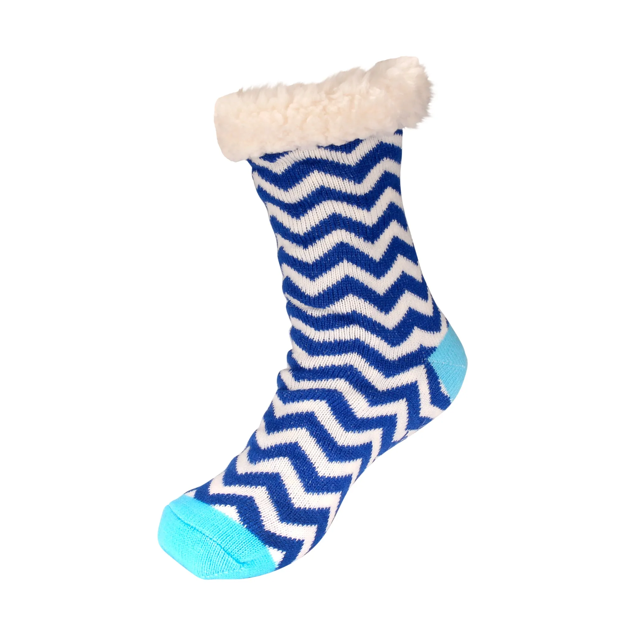 Women's Classic Winter Fleeced Thermal Cabin Crew Socks - 1 Pair