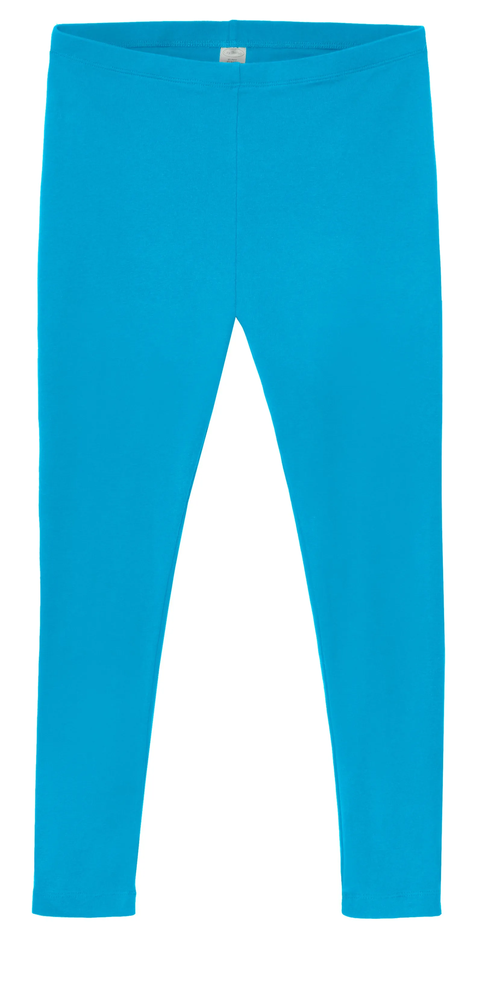 Women's Soft 100% Cotton Petite Leggings | Turquoise