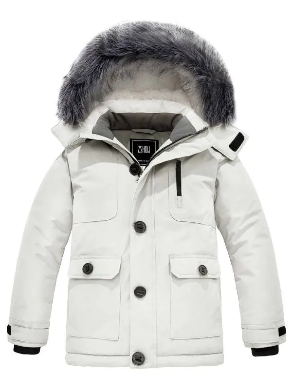 ZSHOW Boy's Mid-Length Jacket